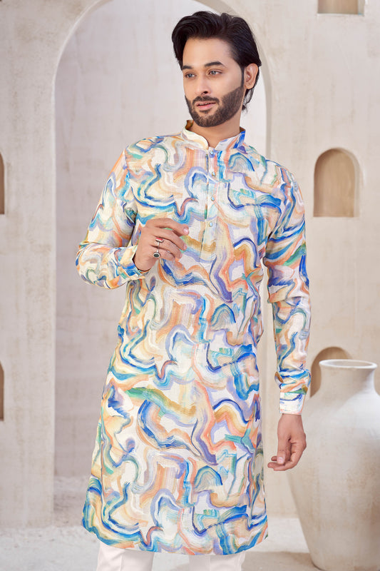Color Wave Kurta
