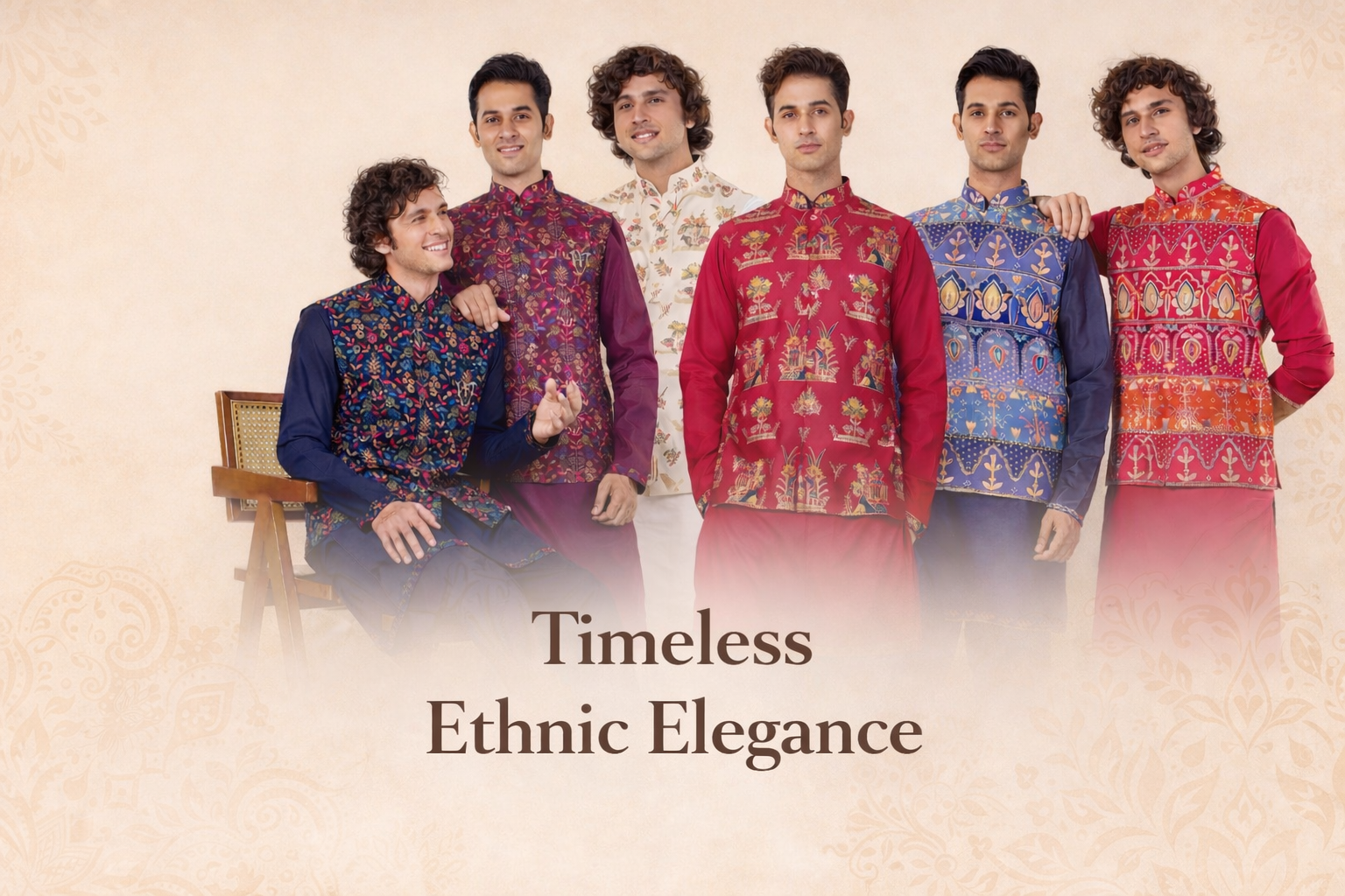 What to Wear for Sangeet, Haldi & Reception — The Complete Men's Guide