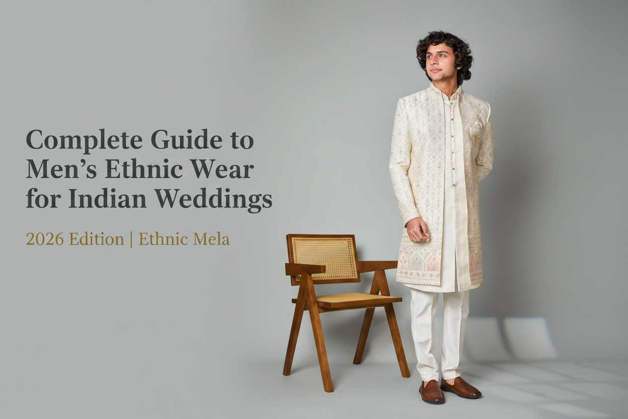 Complete Guide to Men's Ethnic Wear for Indian Weddings — 2026 Edition | Ethnic Mela