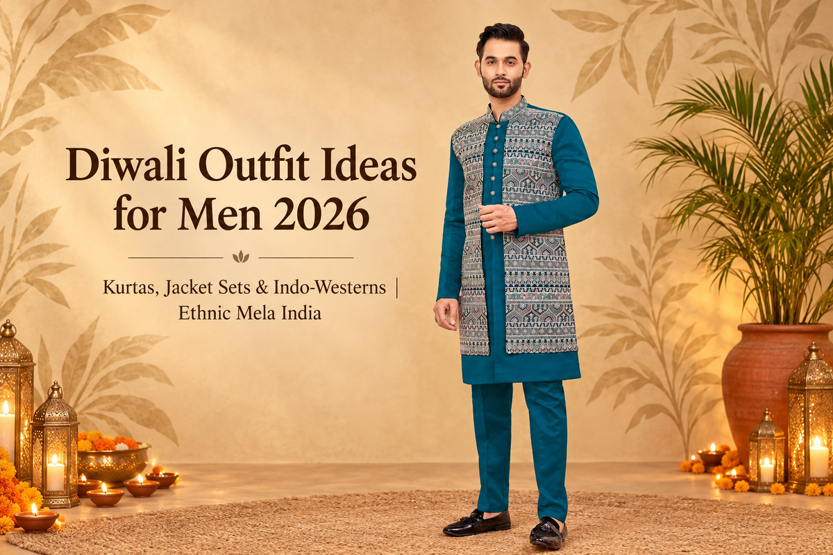 Diwali Outfit Ideas for Men: Kurtas, Jacket Sets & Indo-Westerns