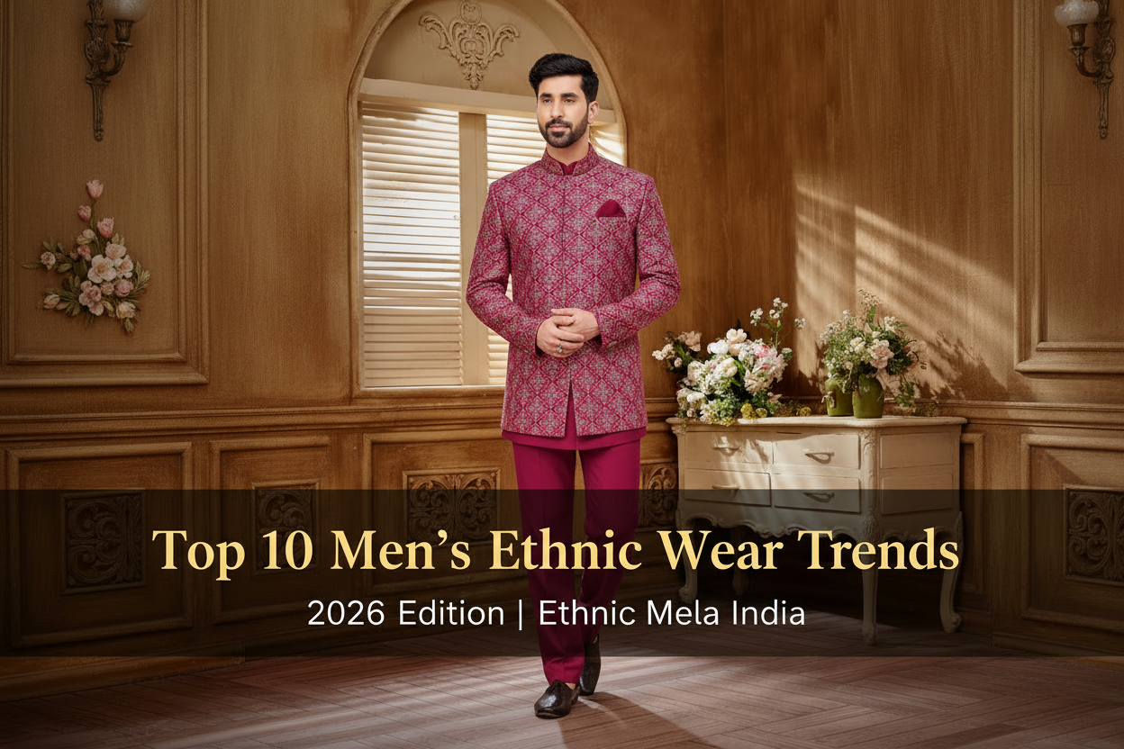 Top 10 Men’s Ethnic Wear Trends for 2026 – What’s in Fashion This Year?