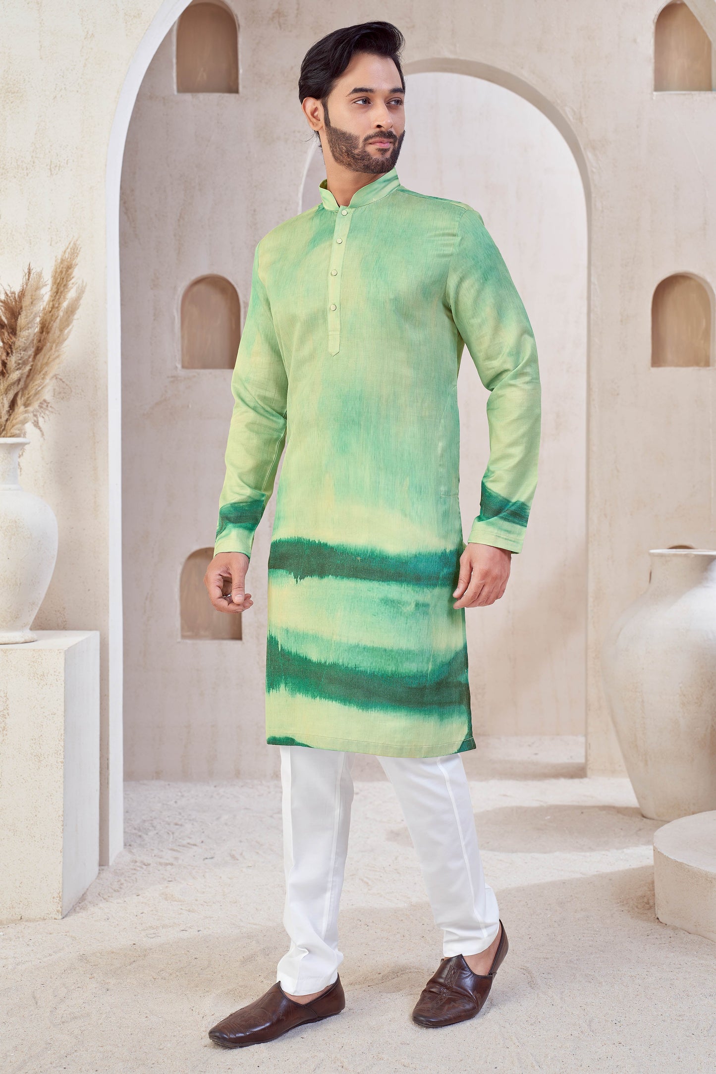 Emerald Breeze Kurta