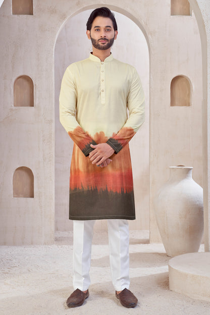 Sunset Forest Kurta