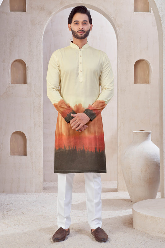 Sunset Forest Kurta