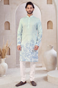 Sky Bloom Kurta