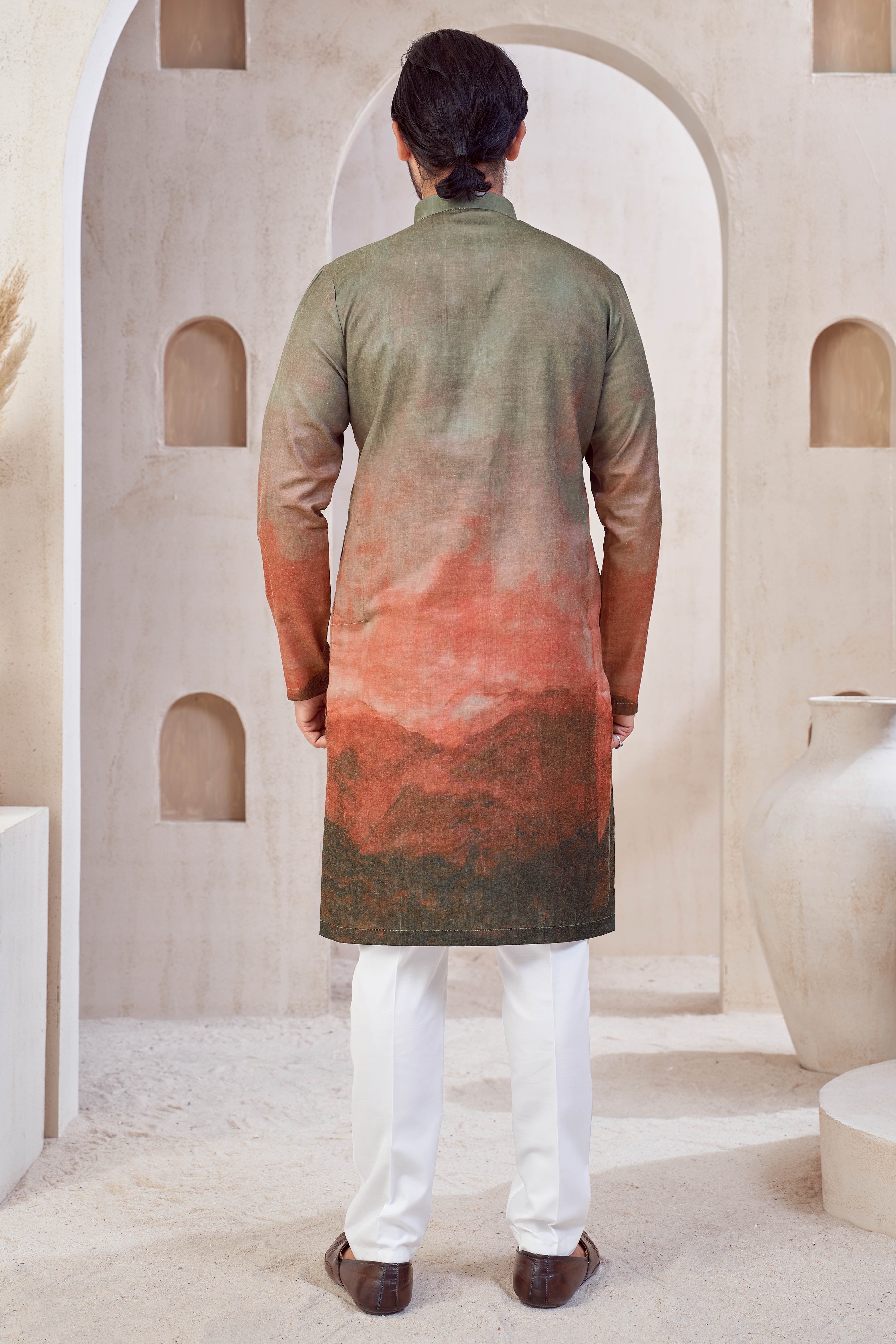 Terracotta Mirage Kurta