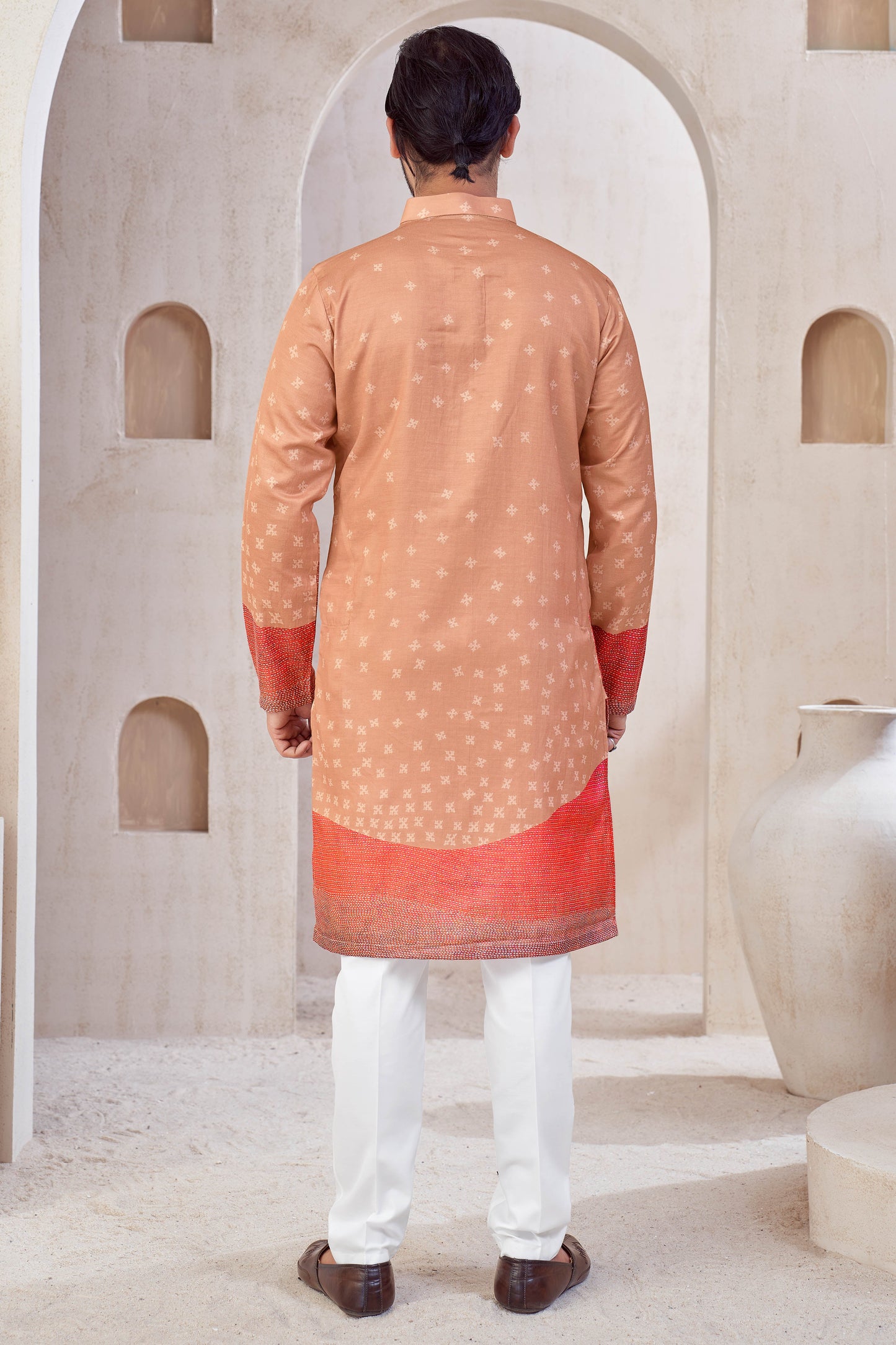 Ember glow kurta