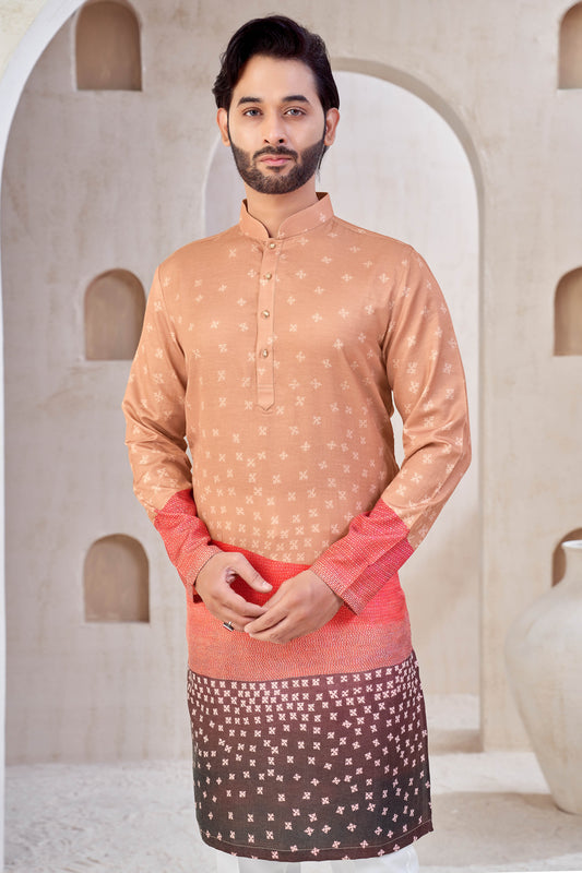 Ember glow kurta