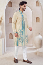 Aqua Bloom kurta