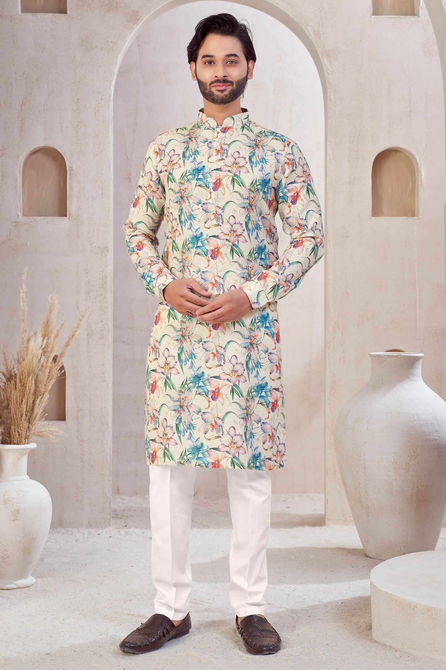 Floral Essence kurta