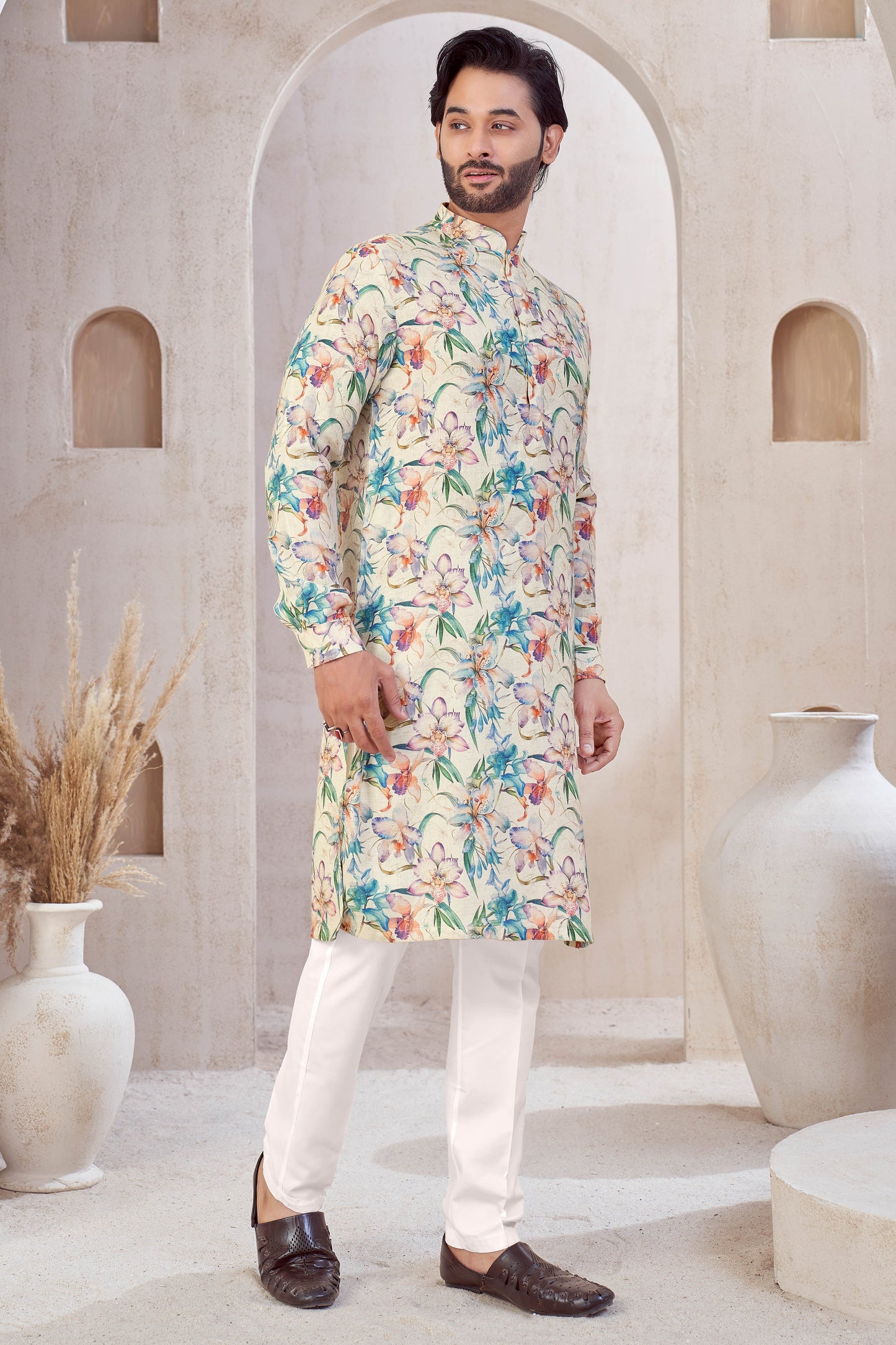 Floral Essence kurta