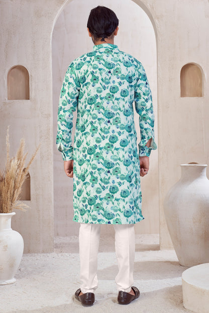 Verdant Bloom kurta