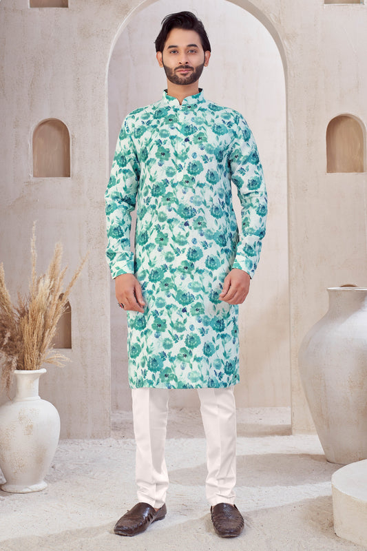 Verdant Bloom kurta