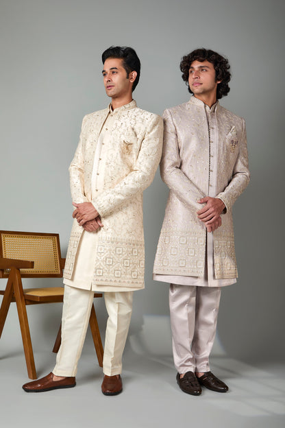 Embroidered Indo-western with Wedding and Sangeet Wear