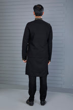 black kurta set for casual wear