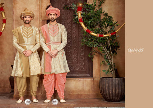 Brown Silk Peshwai for Groom – Traditional Maharashtrian Ethnic Wear