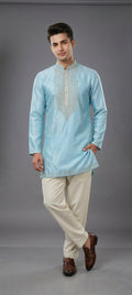 Short Kurta with Korean Pant 7361