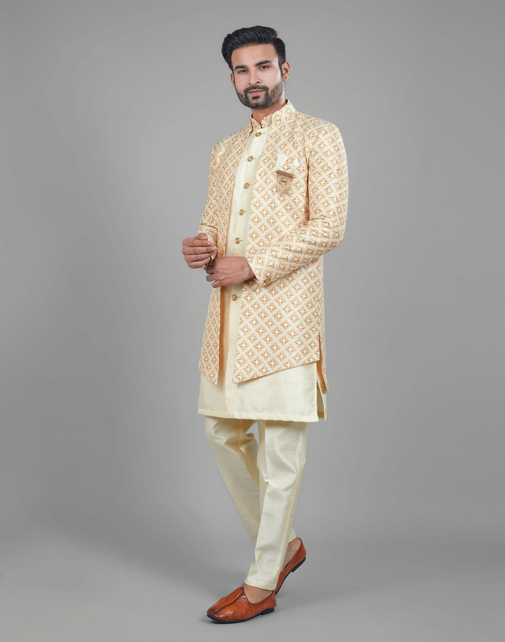 Indo Western with Separate Open Indo 6633
