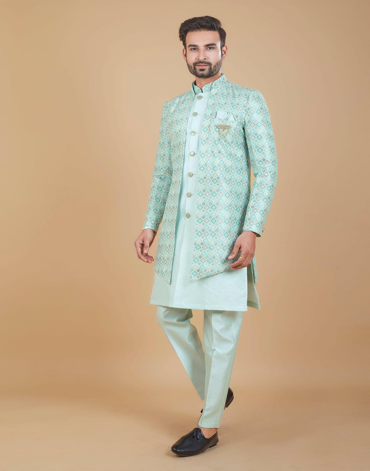 Indo Western with Separate Open Indo 6632